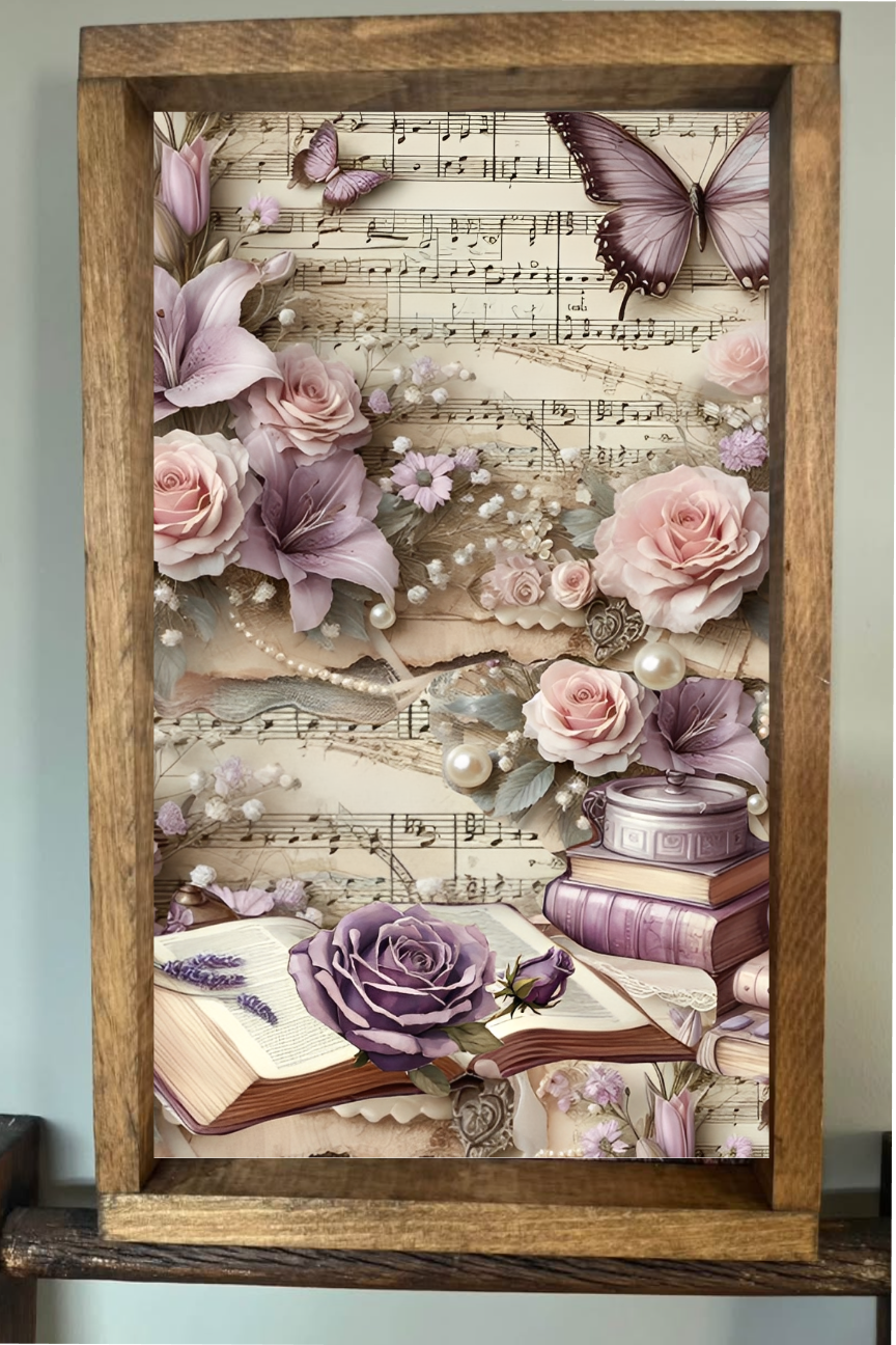 All The Pretty Things Farmhouse Sign