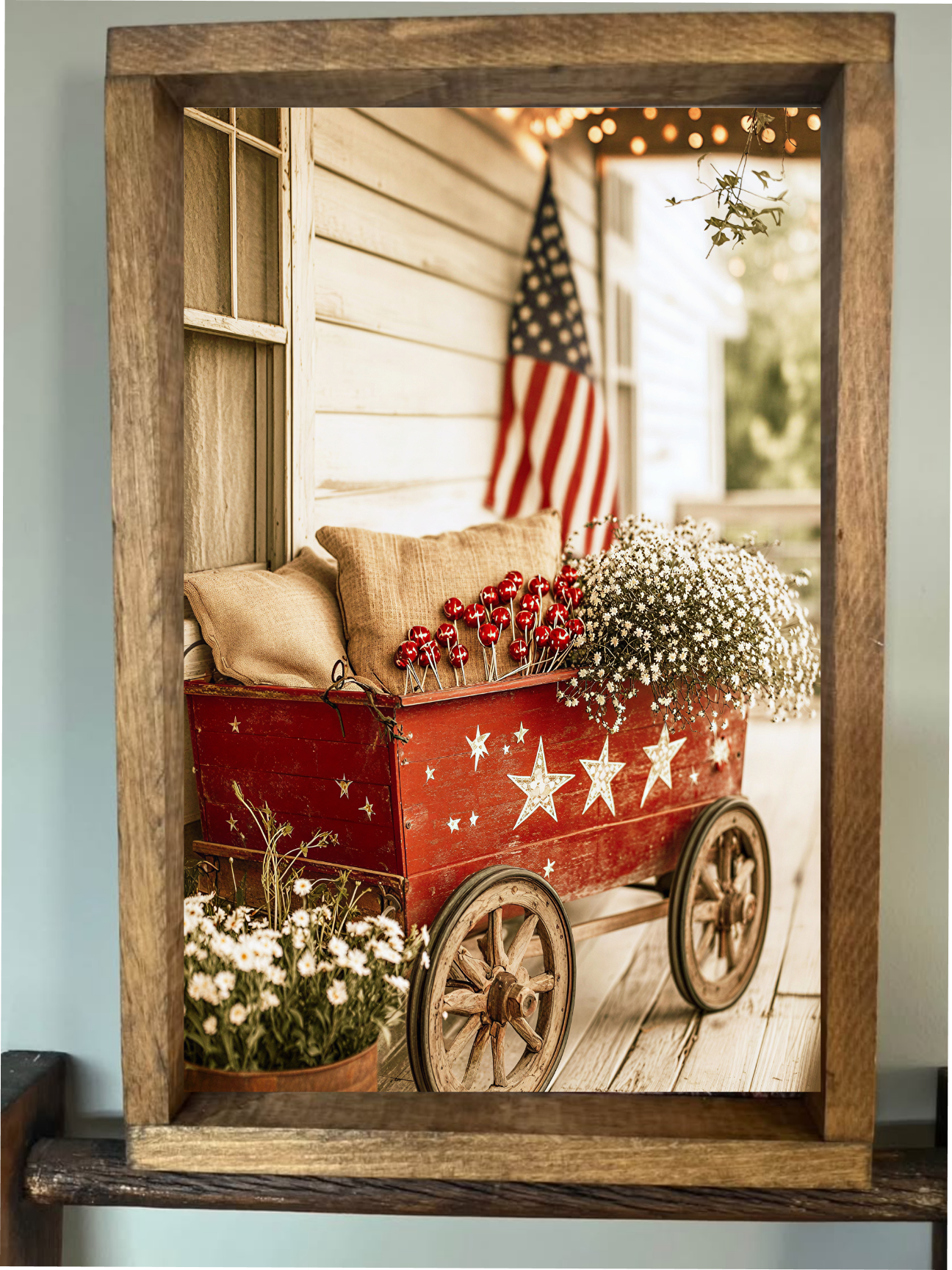 American Front Porch Farmhouse Sign