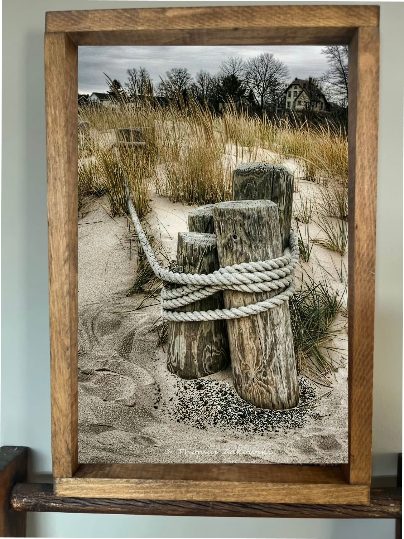 Beach Post Farmhouse Sign