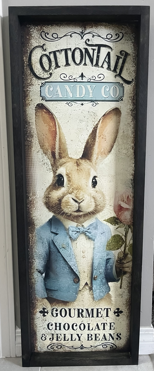 CottonTail Candy Farmhouse Sign