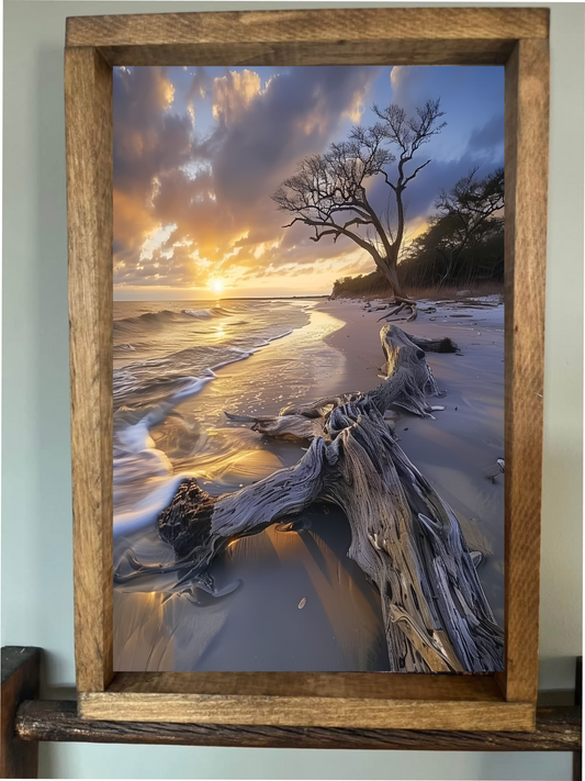 Driftwood Beach Farmhouse Sign