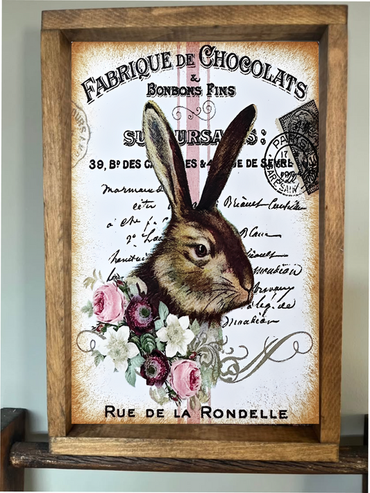 Fabrique De Chocolat Farmhouse Sign