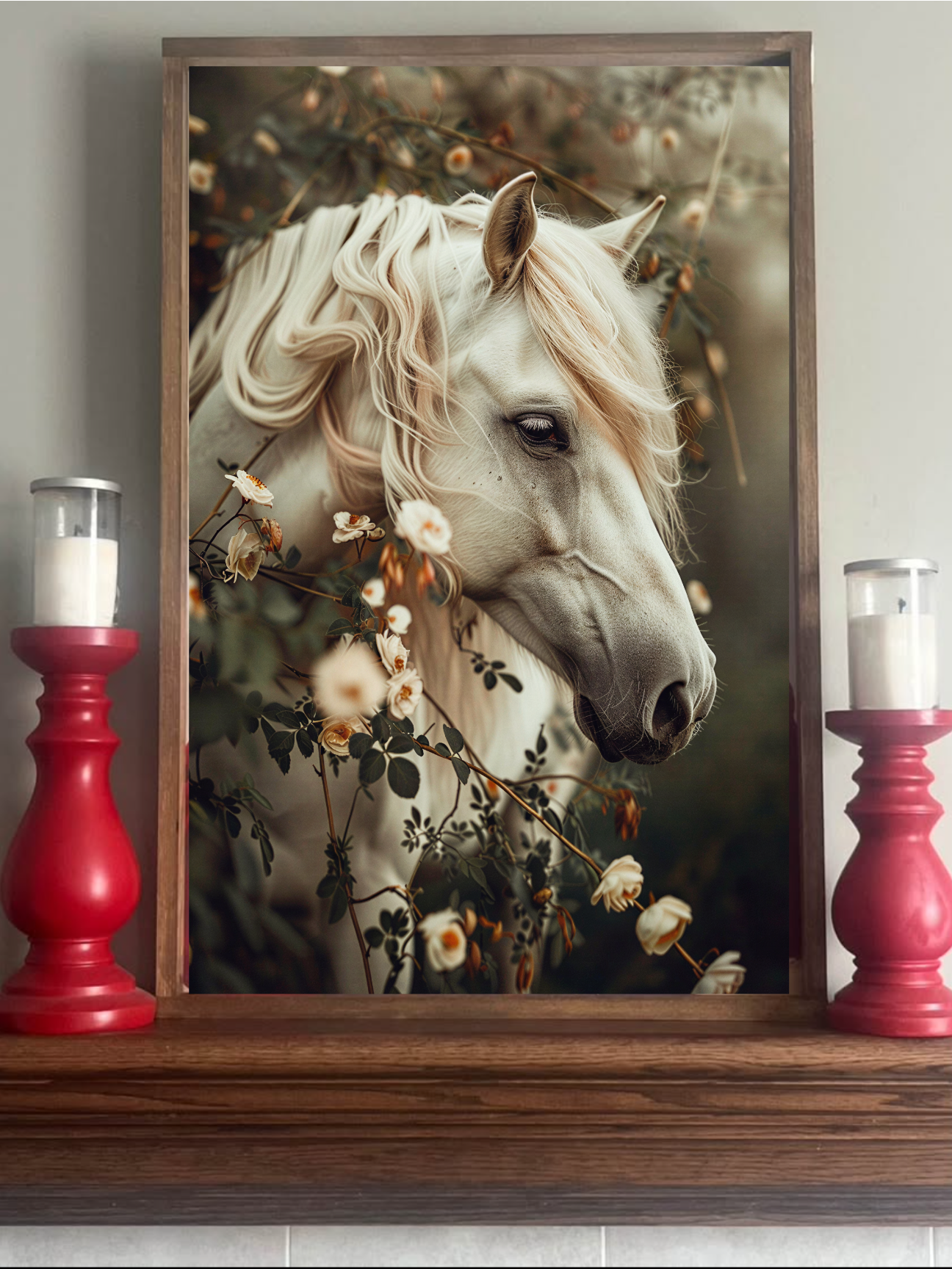 Mystical Horse Farmhouse Sign