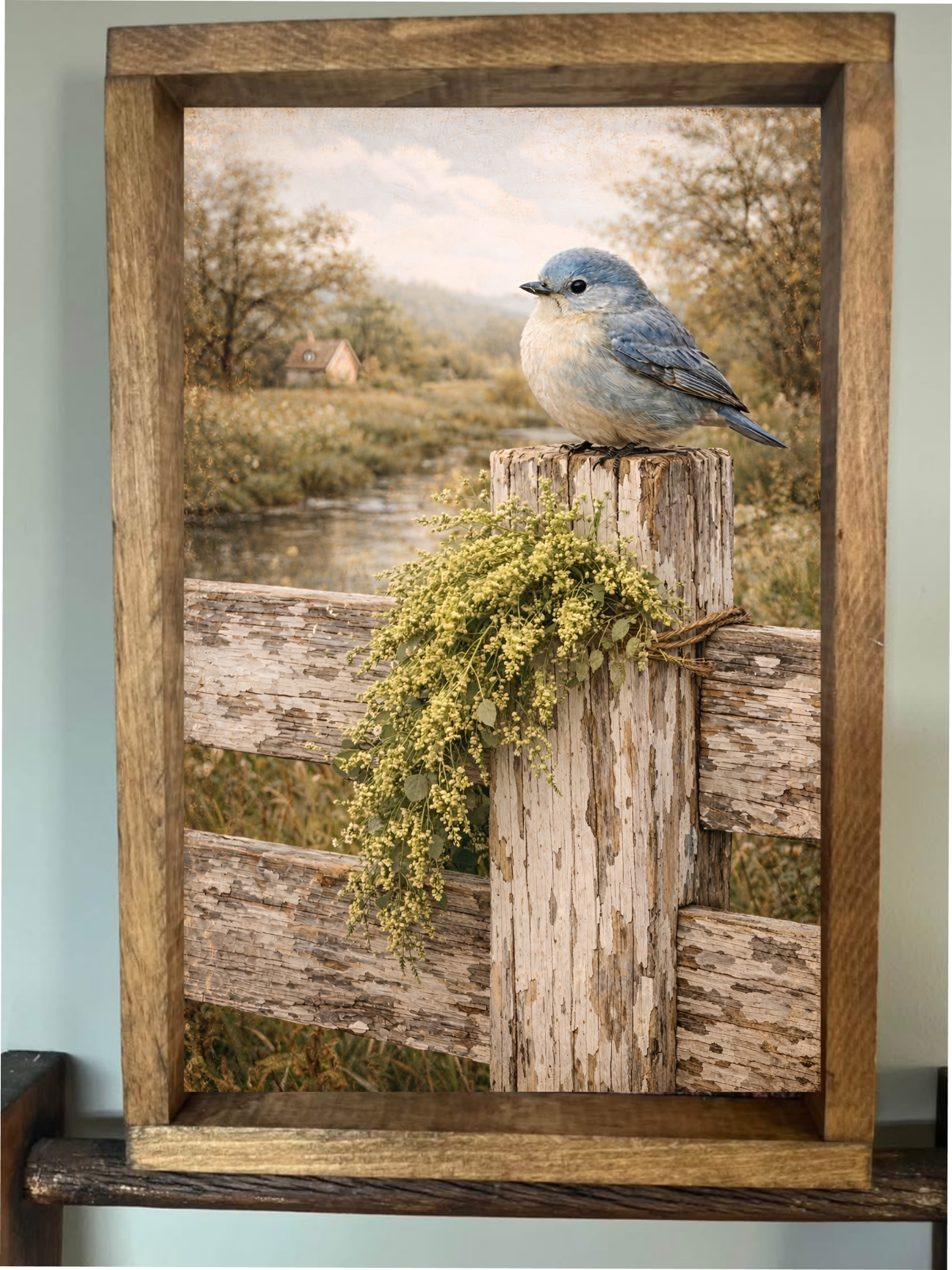 On the Fence Farmhouse Sign