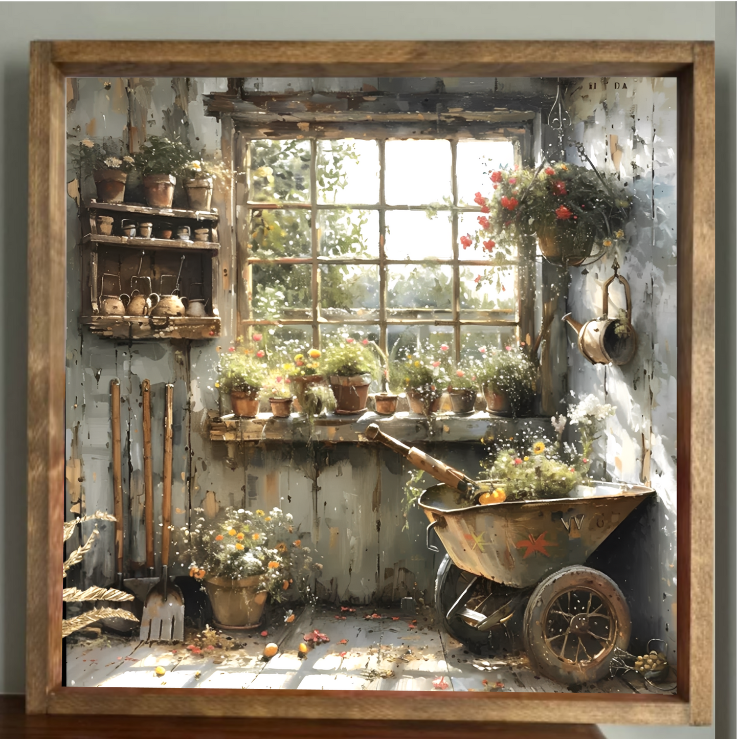 Rustic Garden Farmhouse Sign