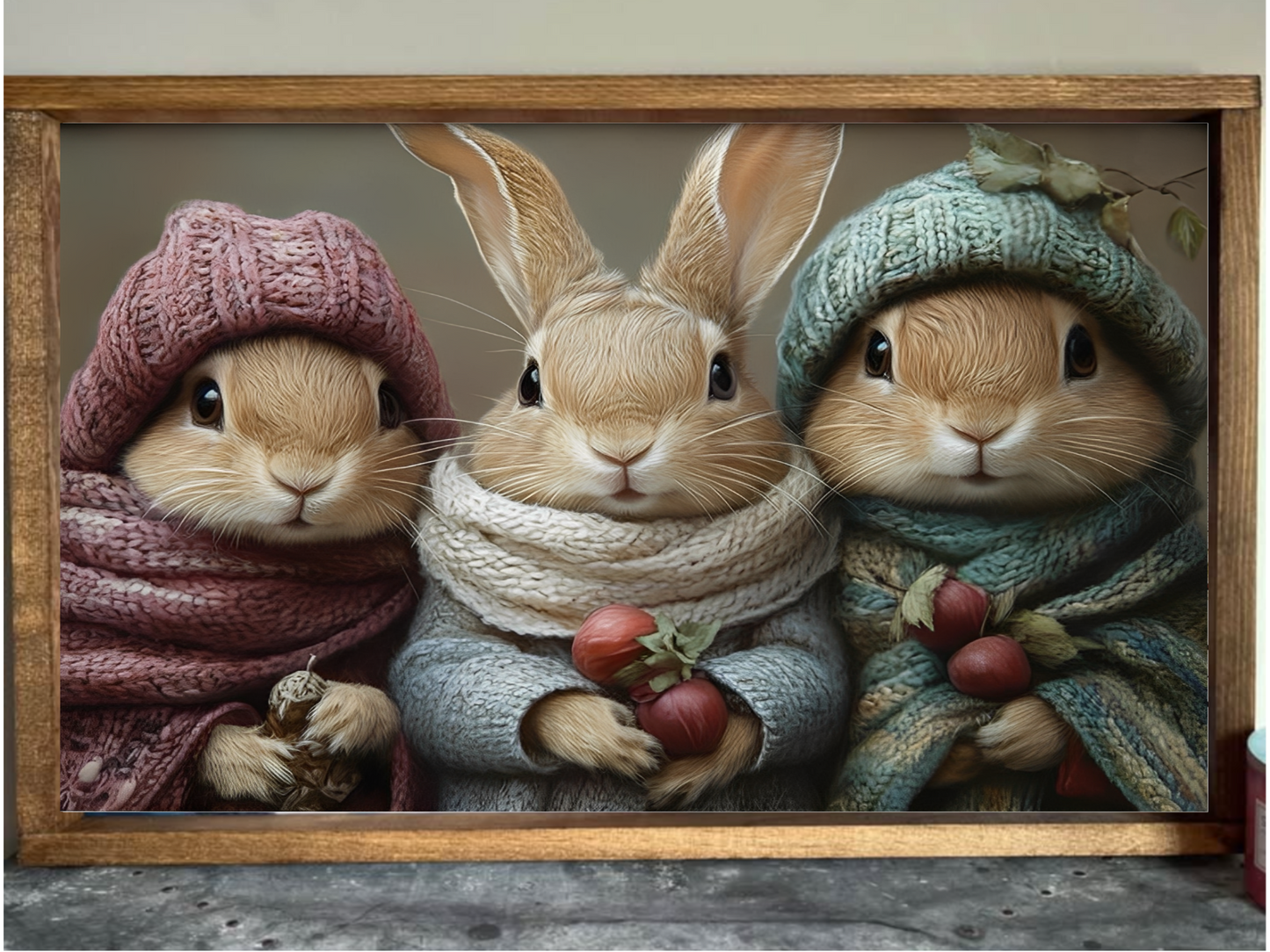 Sister Bunny Farmhouse Sign