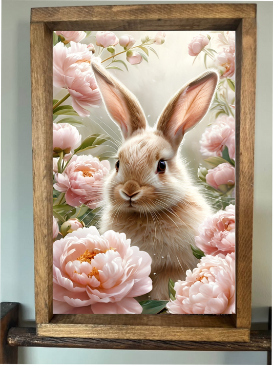 Soft and Sweet Bunny Farmhouse Sign