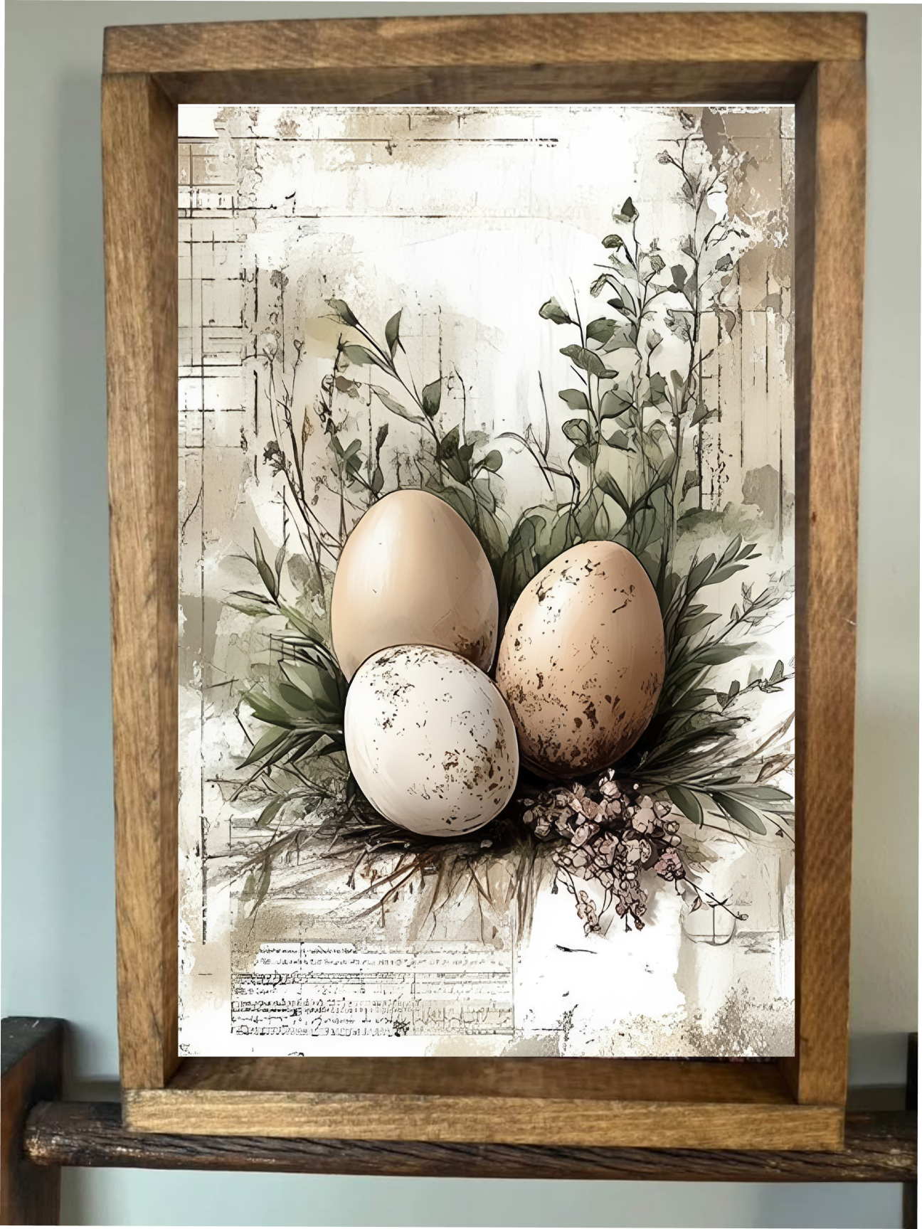 Speckled Eggs Farmhouse Sign