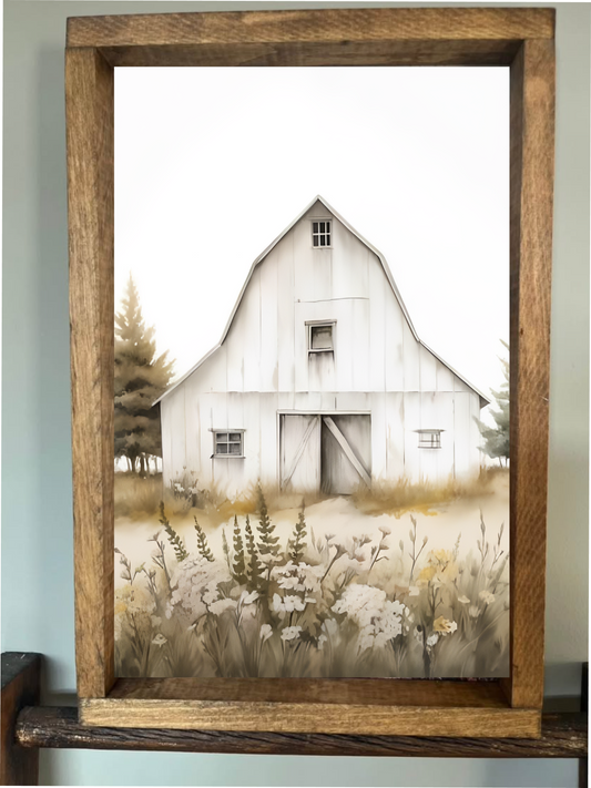 The Old Barn Farmhouse Sign