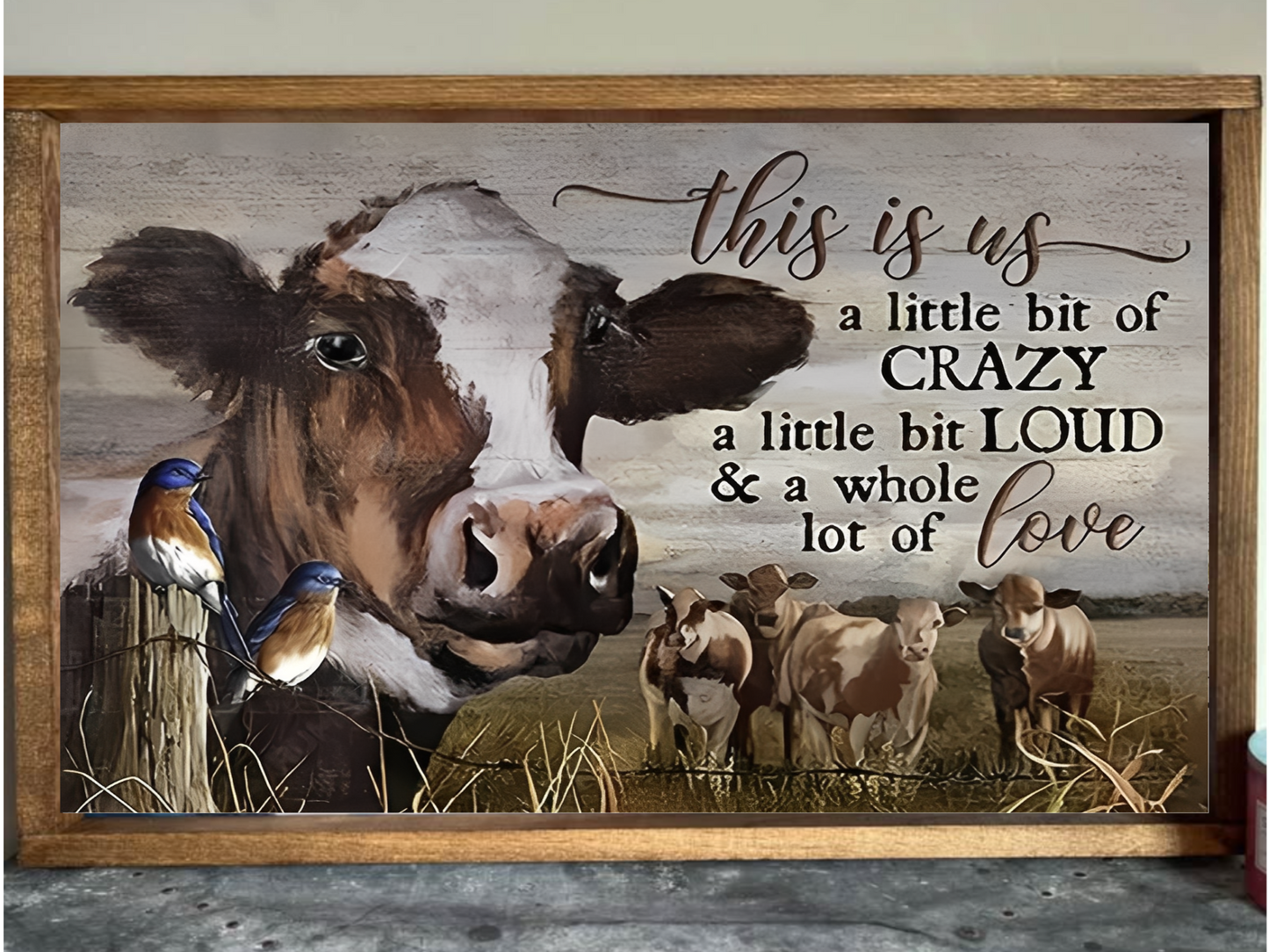 This is Us Farmhouse Sign