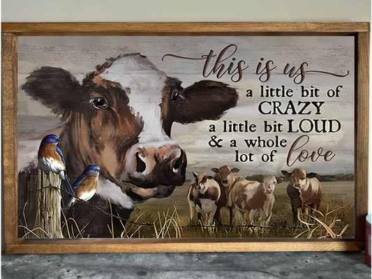 This is Us Farmhouse Sign