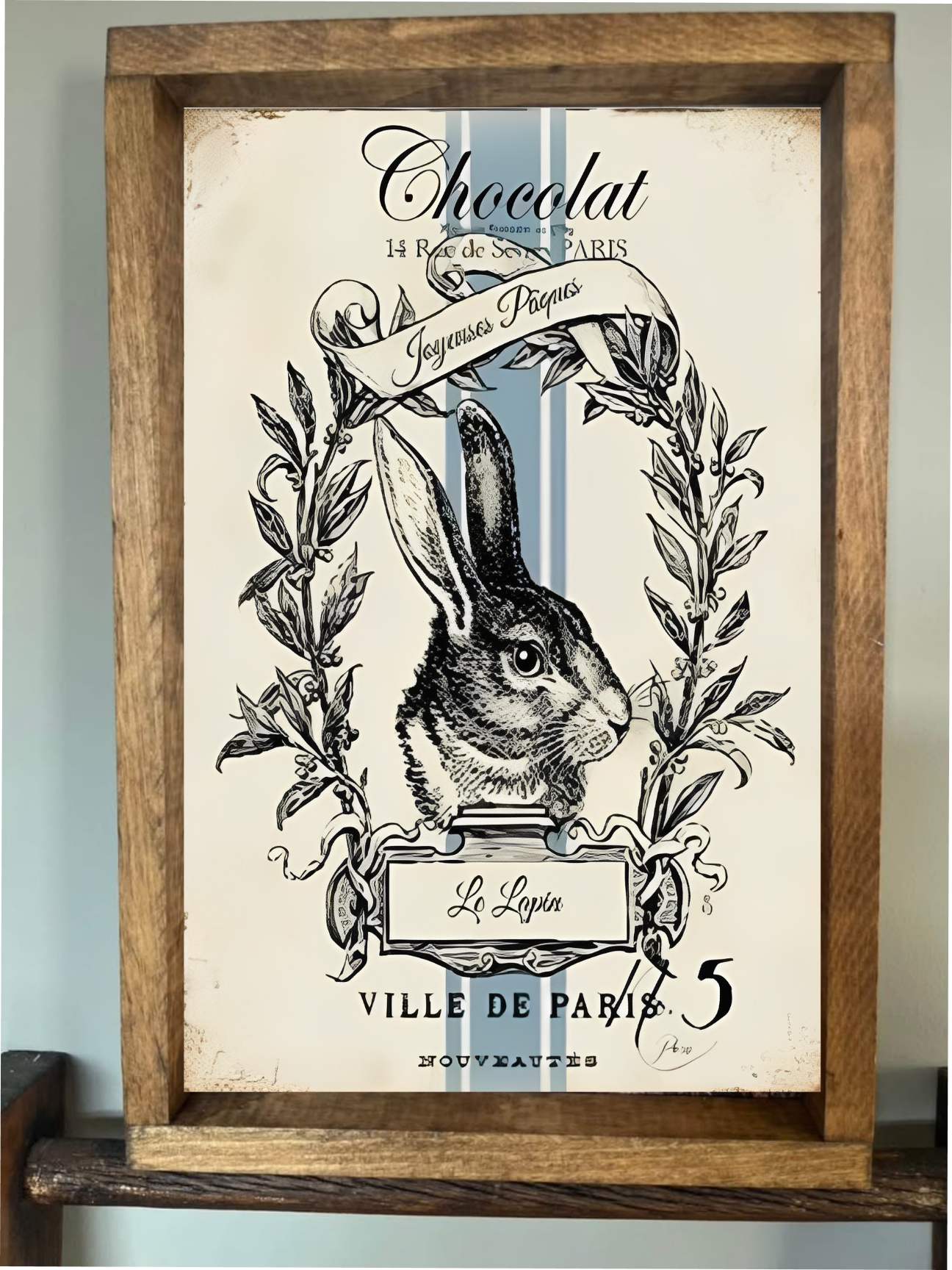 Vintage Chocolat Farmhouse Sign